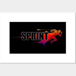 Sprint Design - Sprinter Posters and Art